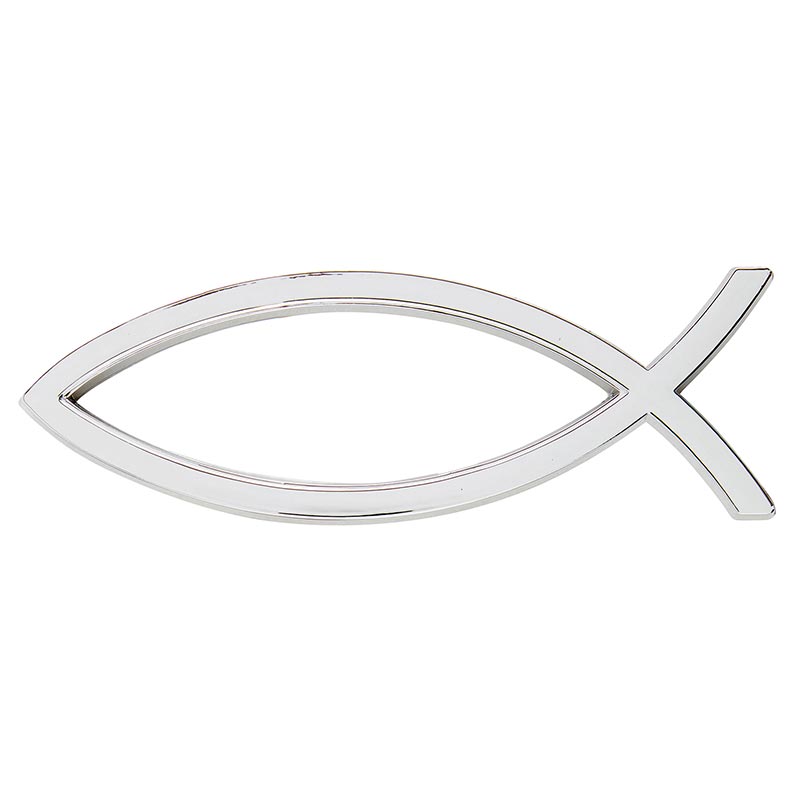 Auto Emblem Silver Ichtus