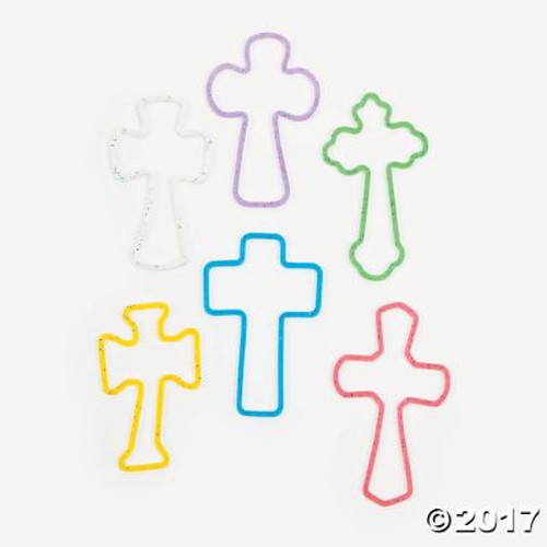 Fun bands – Cross shaped – Set of 12