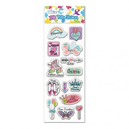 Puffy Stickers Girl””s series (3)