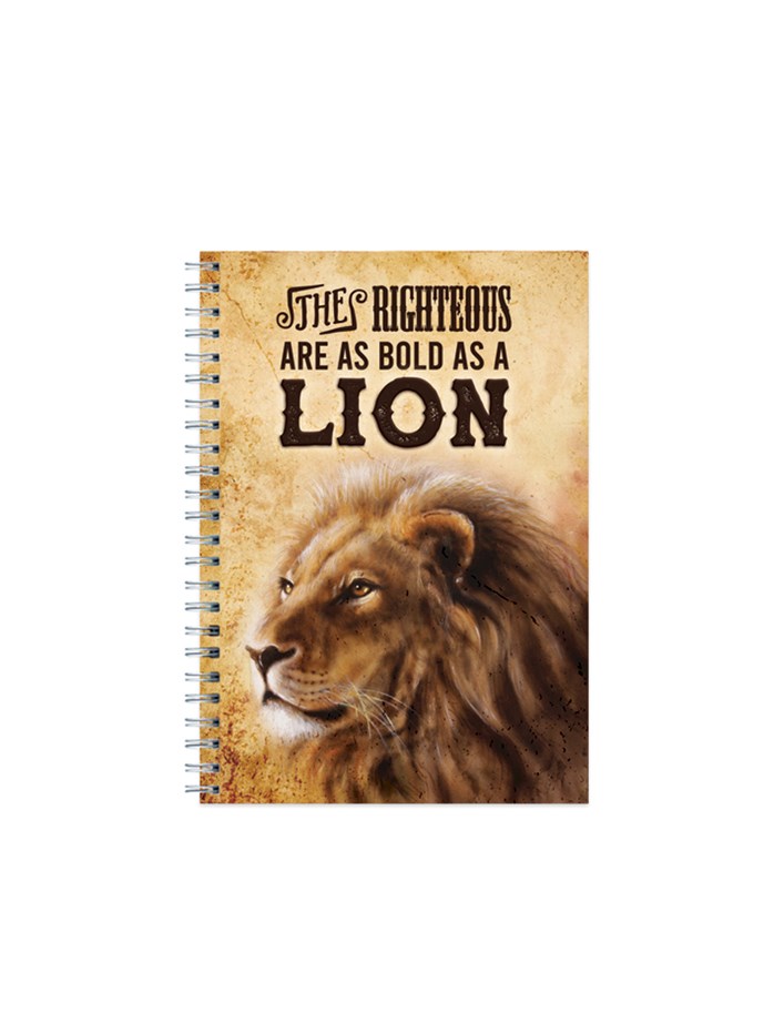 Wire O Hard Journal Lion – The righteous