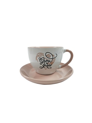 Cup & Saucer Grow in Grace