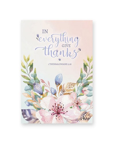 Notebook Pad In everything give thanks