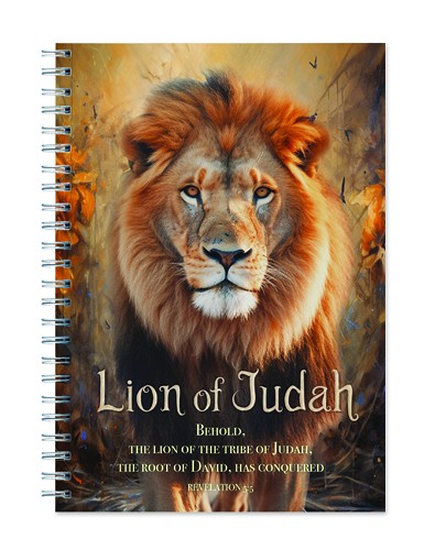 Wire o hard Journal Lion of Judah