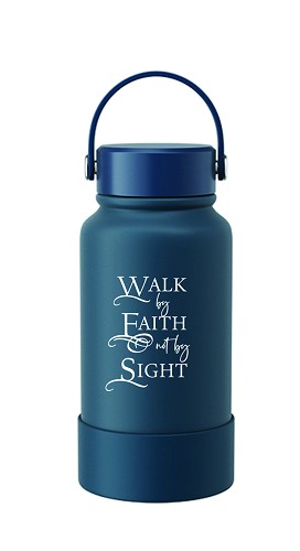 Tumbler bottle 650ml Walk by faith