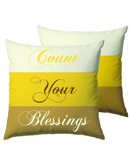 Pillow Case Count your blessings