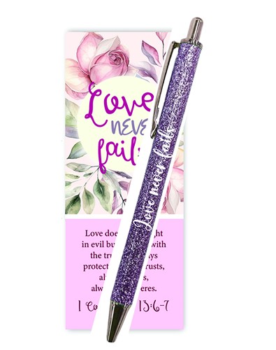 Gradien Gelpen/bookmark Love never fails