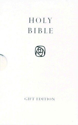 HOLY BIBLE: King James Version (KJV) White Compact Gift Edition
