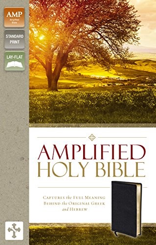 Amplified Holy Bible, Bonded Leather, Black