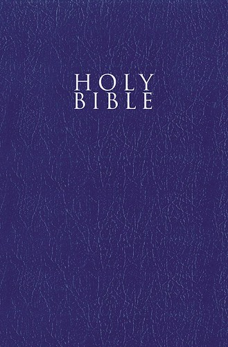 NIV, Gift and Award Bible, Leather-Look, Blue, Red Letter, Comfort Print