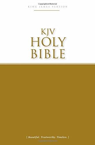 KJV Holy Bible: Economy Paperback: Beautiful. Trustworthy. Timeless, Comfort Print: King James Version