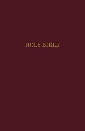 Thomas Nelson: KJV, Pew Bible, Hardcover, Burgundy, Red Lett