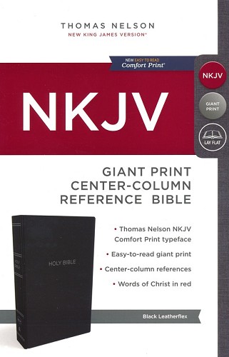 Giant Print. ref. Bible – Black