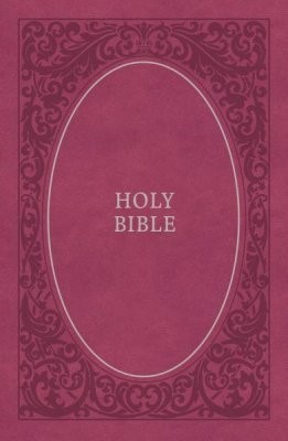 NKJV, Holy Bible, Soft Touch Edition, Leathersoft, Pink, Comfort Print