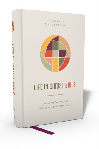 Life in Christ Bible: Discovering, Believing, and Rejoicing in Who God Says You Are (NKJV, Hardcover, Red Letter, Comfort Print)