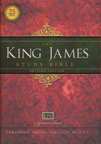 KJV Study Bible, Large Print, Hardcover, Red Letter