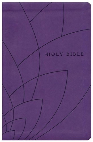NLT Premium Gift Bible, Purple