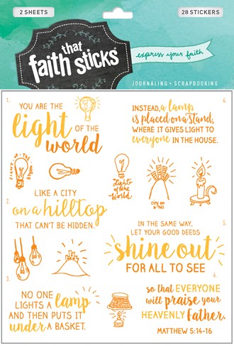 Stickers matthew 5:14-16