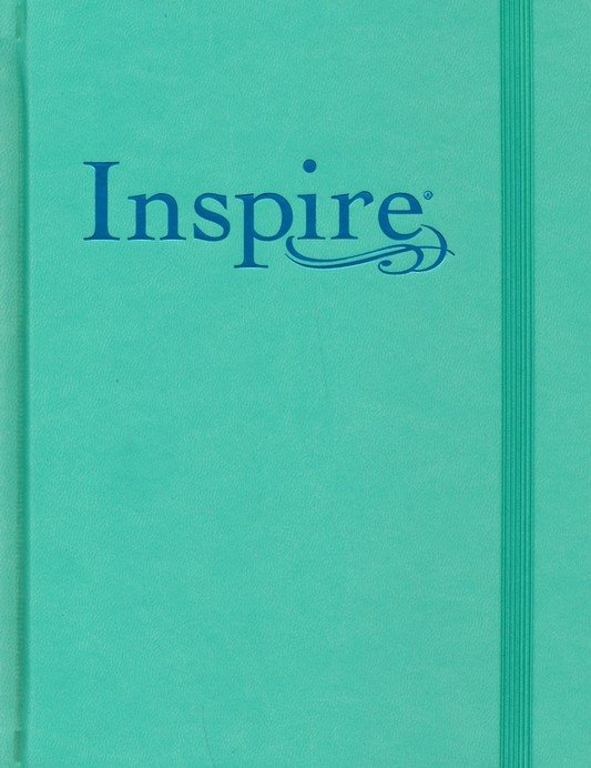 Inspire Bible Nlt, Filament Enabled (Hardcover Leatherlike, Aquamarine)