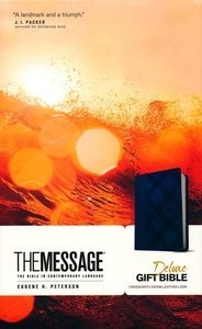 The Message Deluxe Gift Bible: The Bible in Contemporary Language
