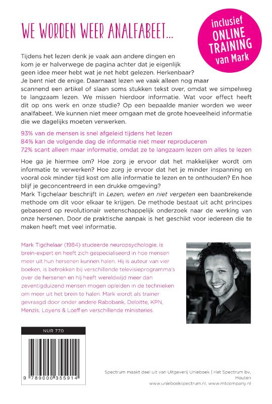 Lezen, weten en niet vergeten