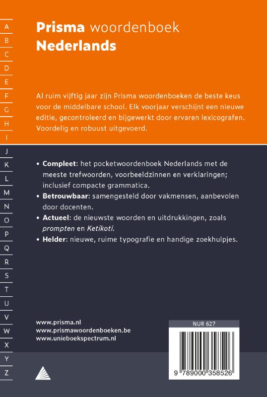Prisma woordenboek Nederlands