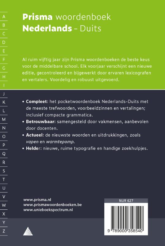 Prisma woordenboek Nederlands-Duits