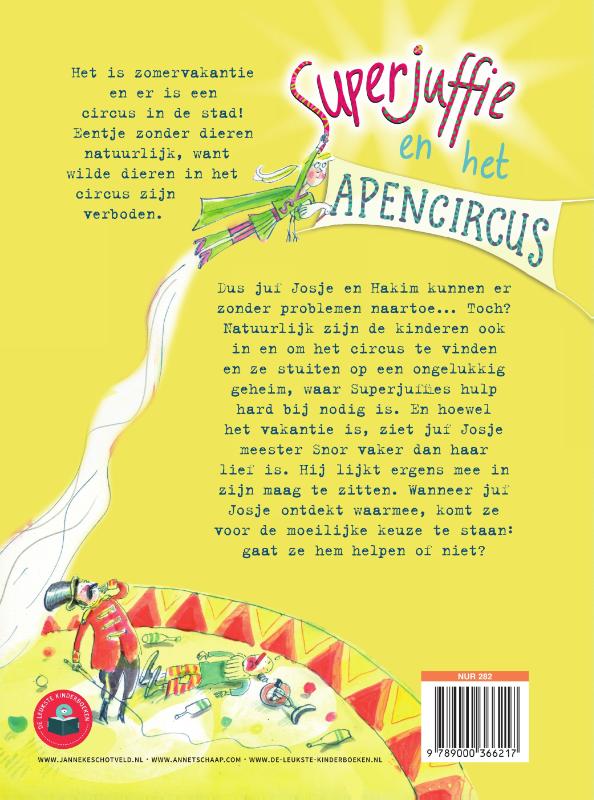 Superjuffie en het apencircus