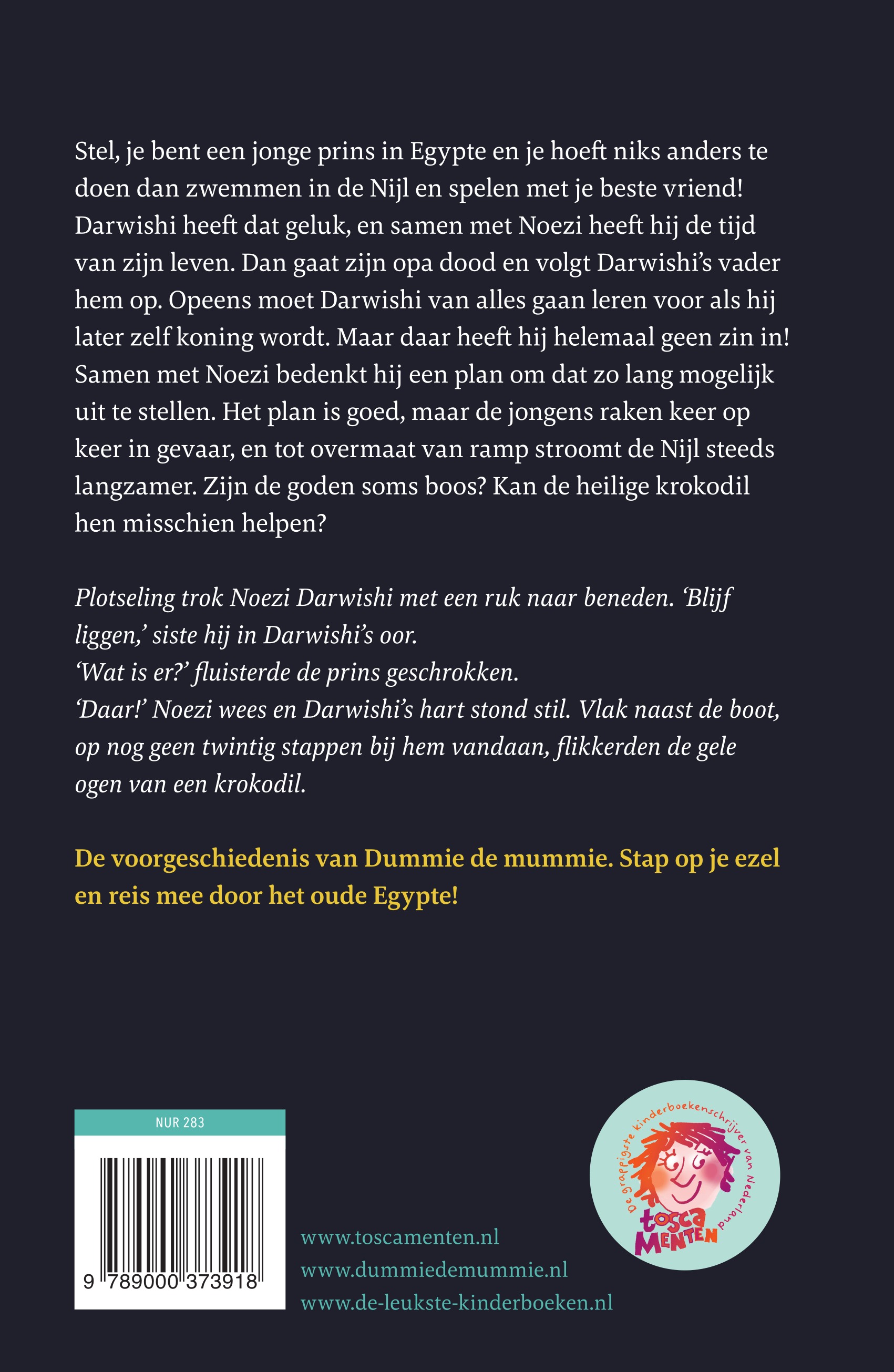 Een jonge prins in het oude Egypte