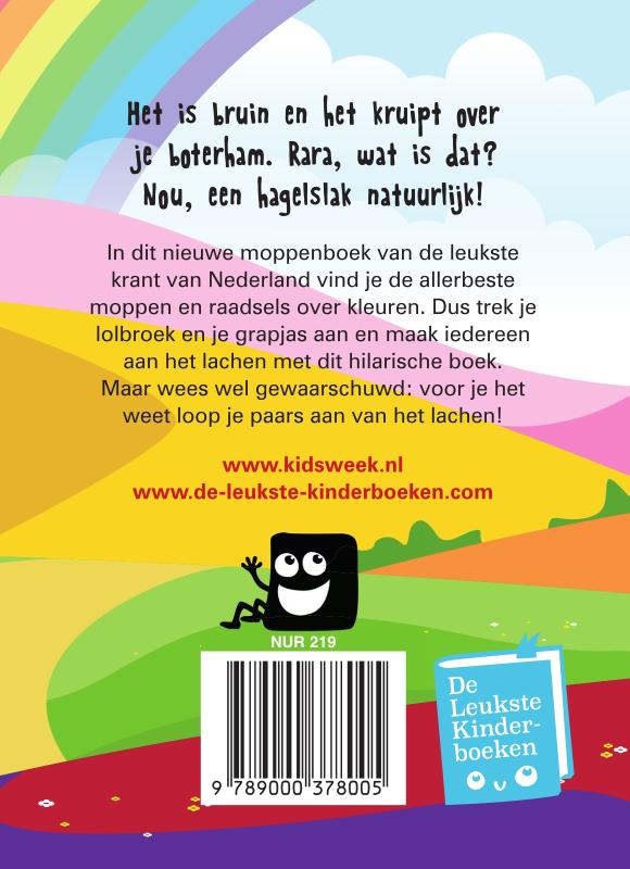 Kidsweek moppenboek deel 9 - kleuren - Afbeelding 2