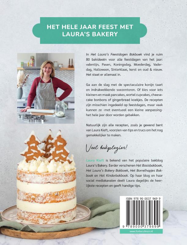 Het Laura’s Bakery Feestdagen Bakboek