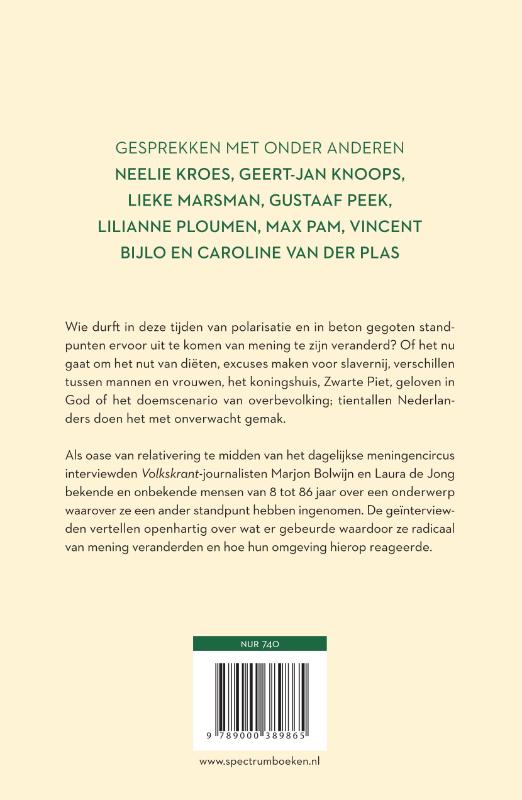 Hoe ik van mening veranderde
