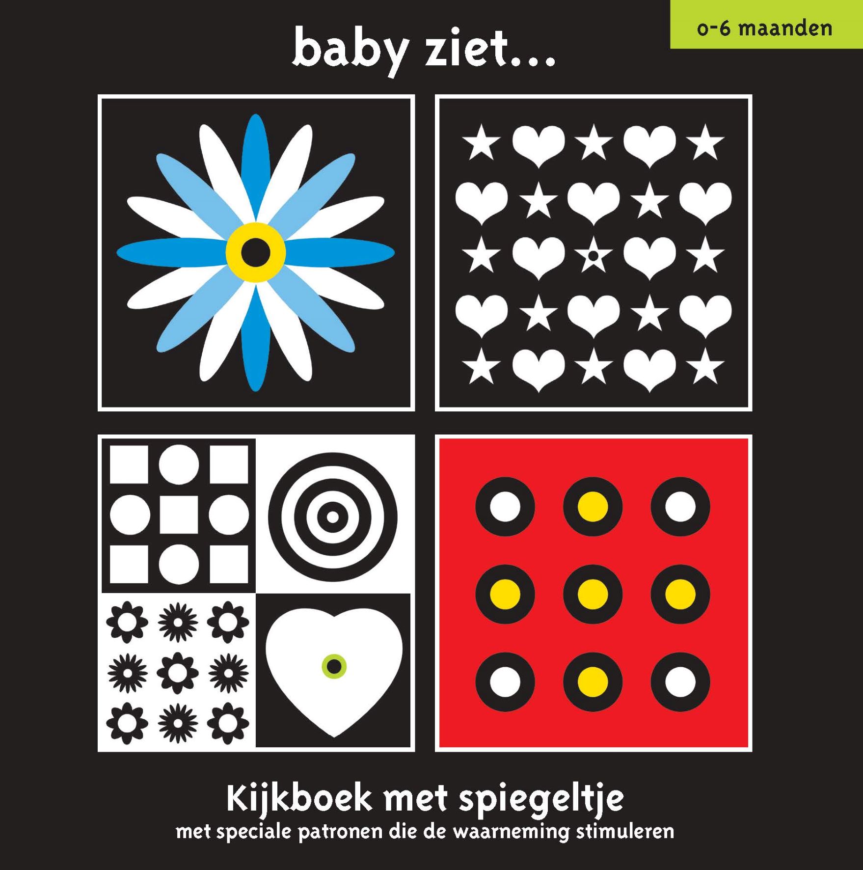 kijkboek met spiegeltje – 0-6 maanden