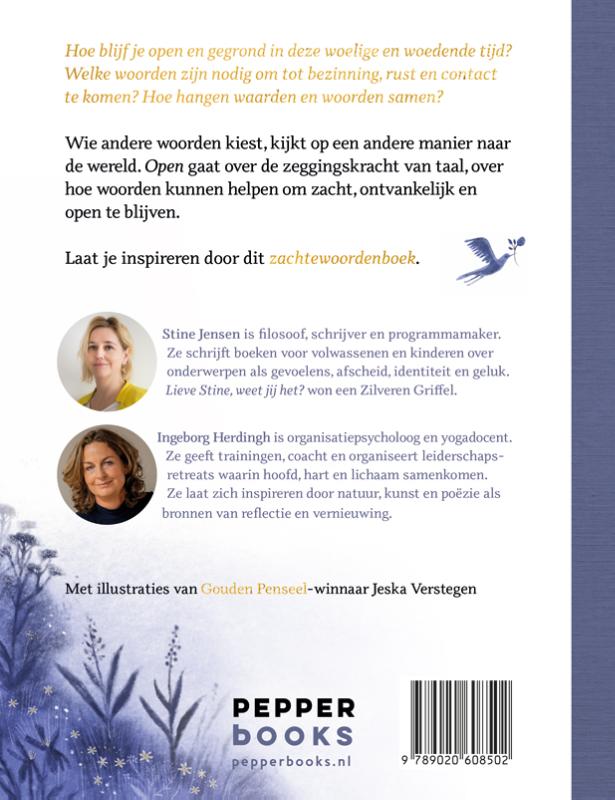 Open . Zachte woorden voor een harde tijd