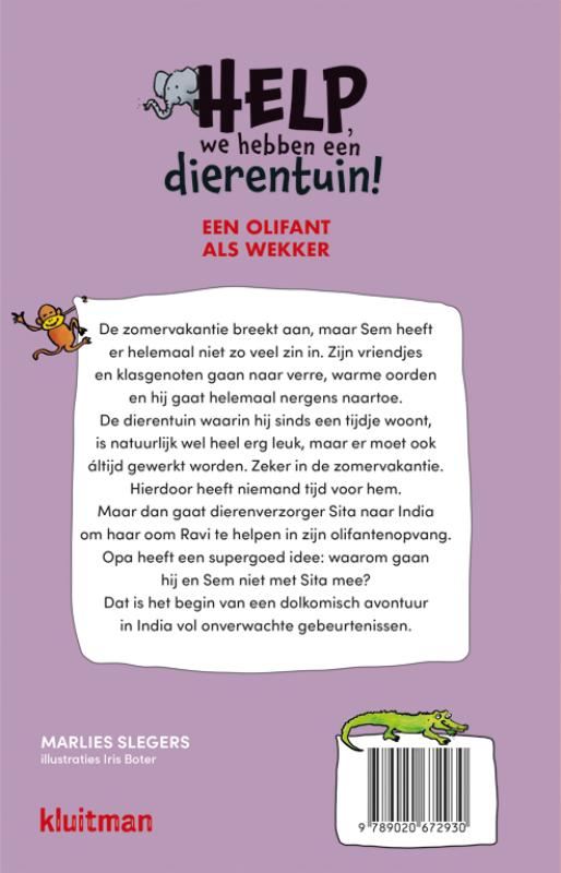 Een olifant als wekker