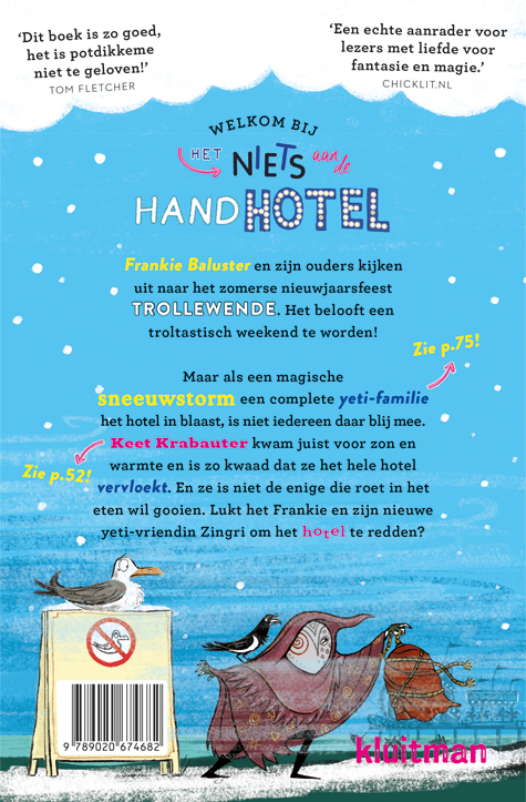 Het niets aan de hotel. Hier zijn heus geen yeti’s!