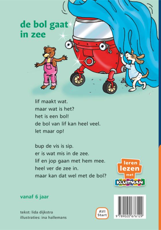De bol gaat in zee