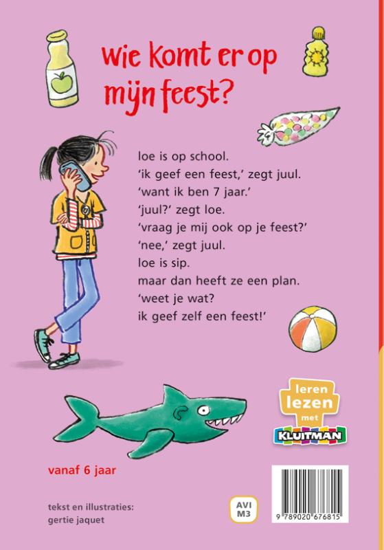 wie komt er op mijn feest?