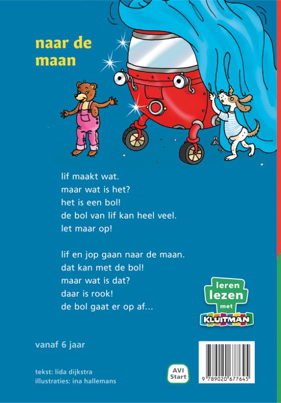 de bol van lif. naar de maan