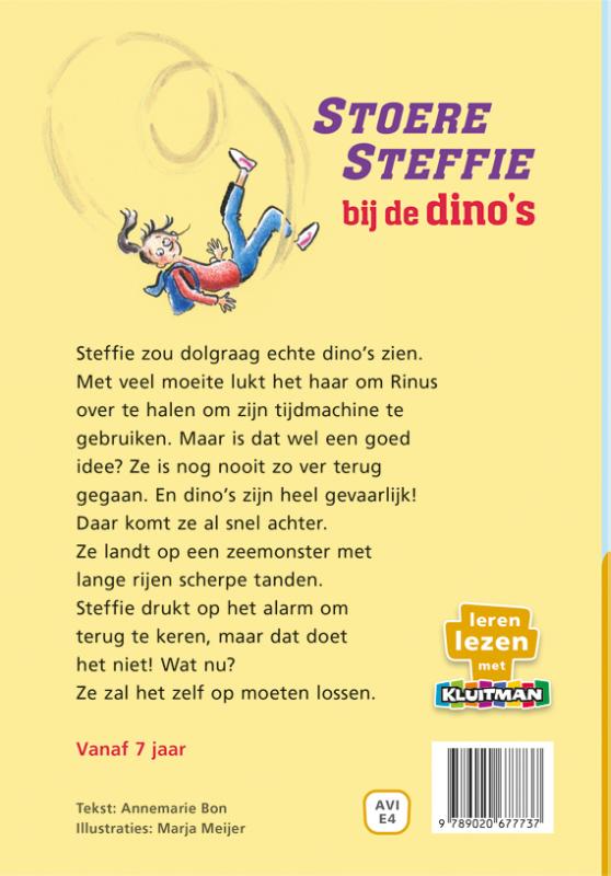 Stoere Steffie bij de dino’s