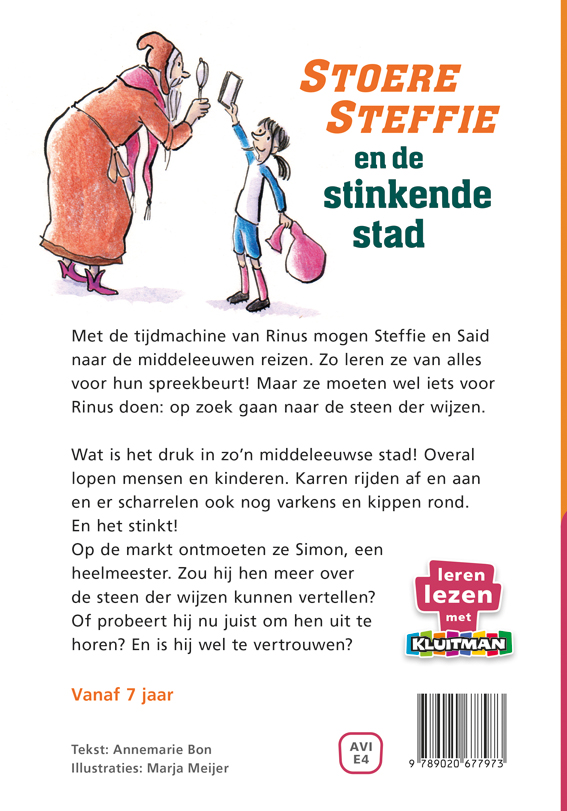 Stoere Steffie en de stinkende stad