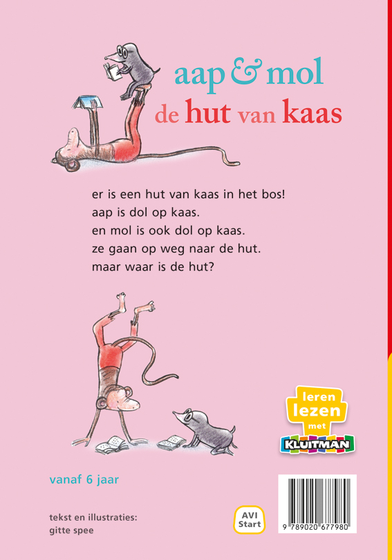 aap & mol. de hut van kaas