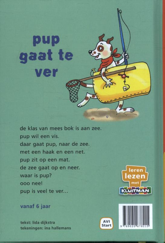 Pup gaat te ver