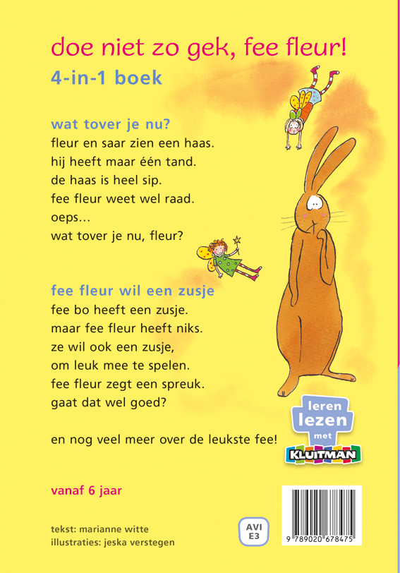 doe niet zo gek, fee fleur!