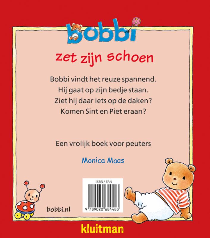Bobbi zet zijn schoen