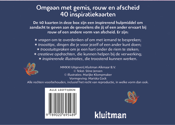 Inspiratiekaarten voor omgaan met gemis, rouw en afscheid