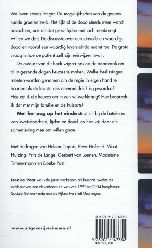 Met het oog op het einde