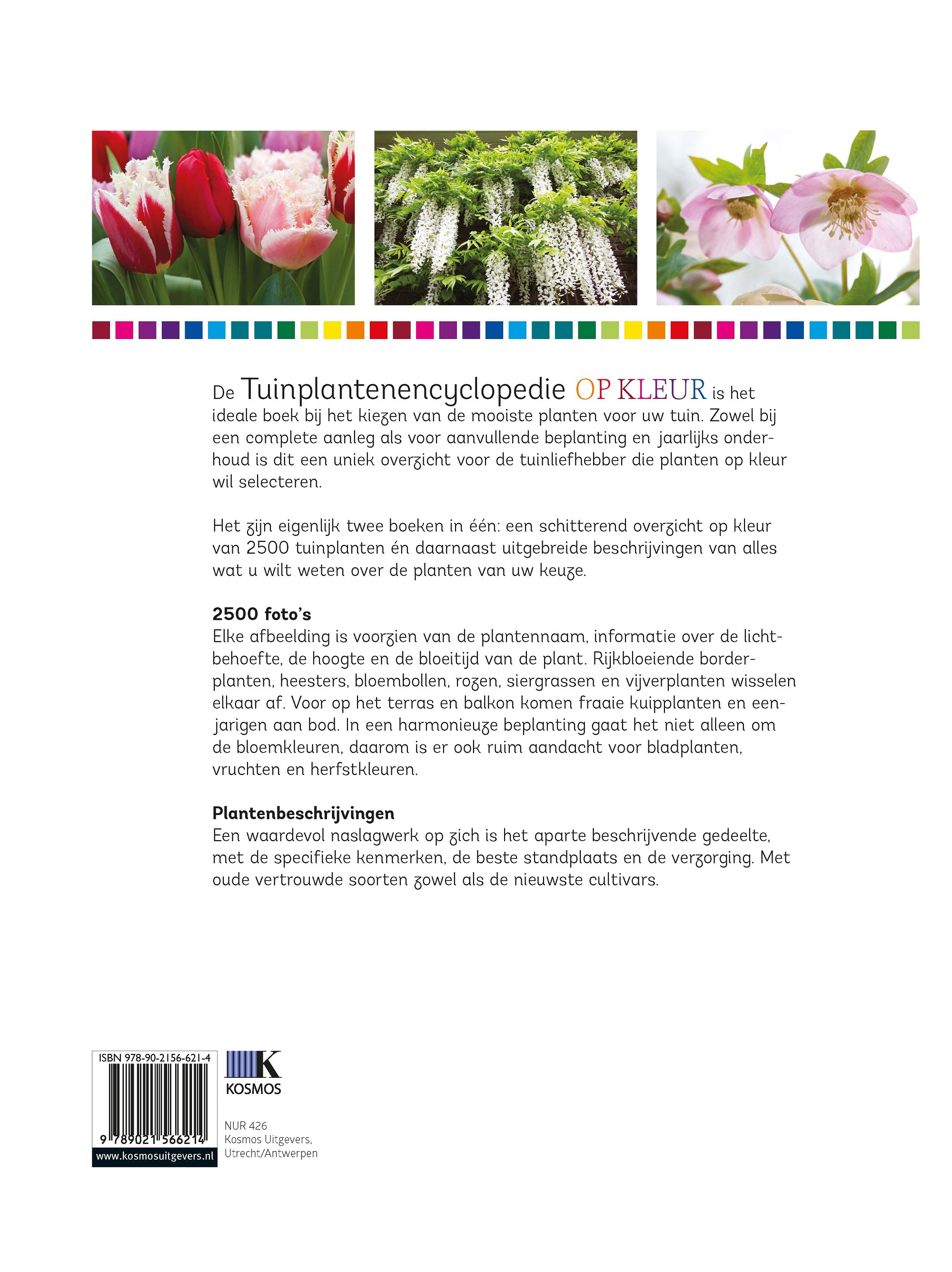 Tuinplantenencyclopedie op kleur