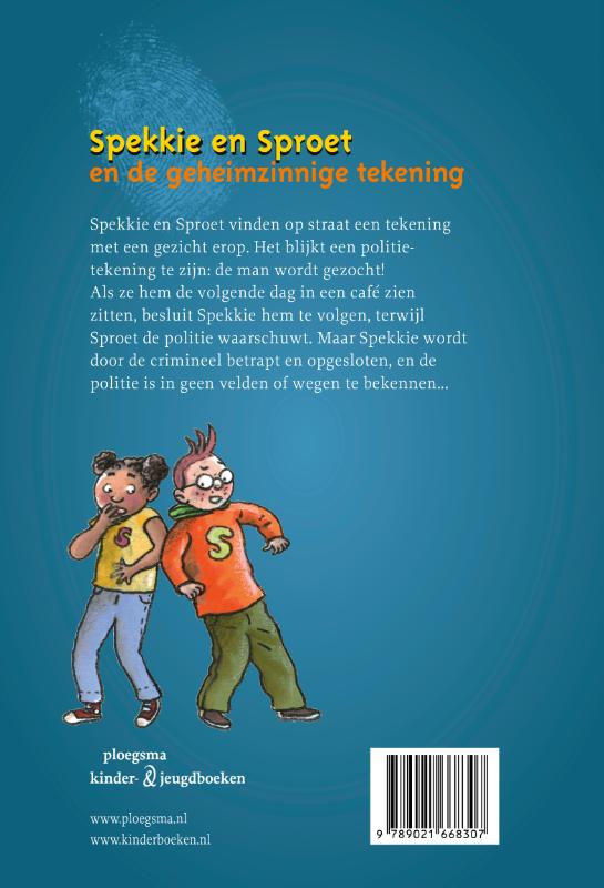 Spekkie en Sproet en de geheimzinnige tekening