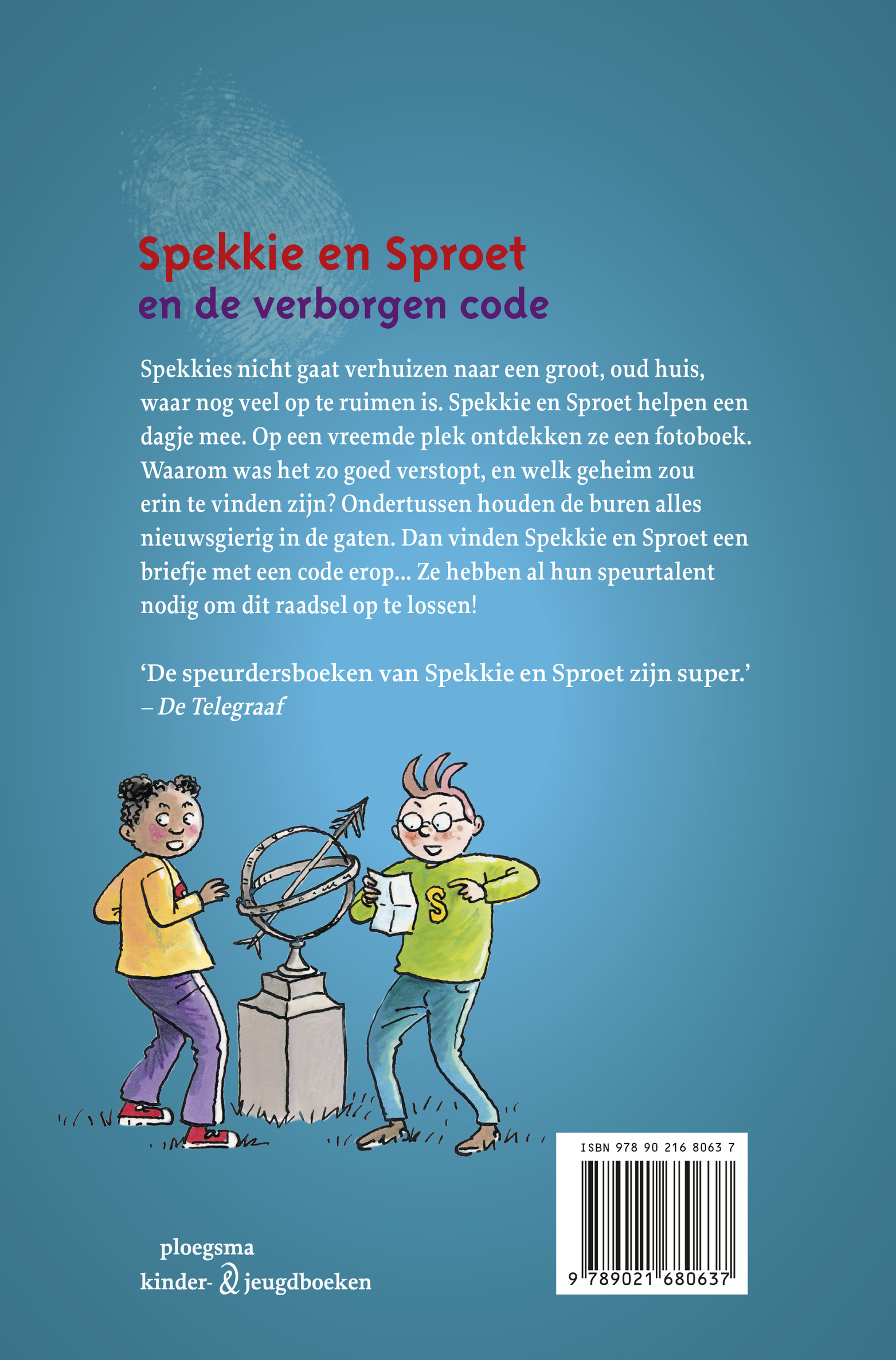 Spekkie en Sproet en de verborgen code