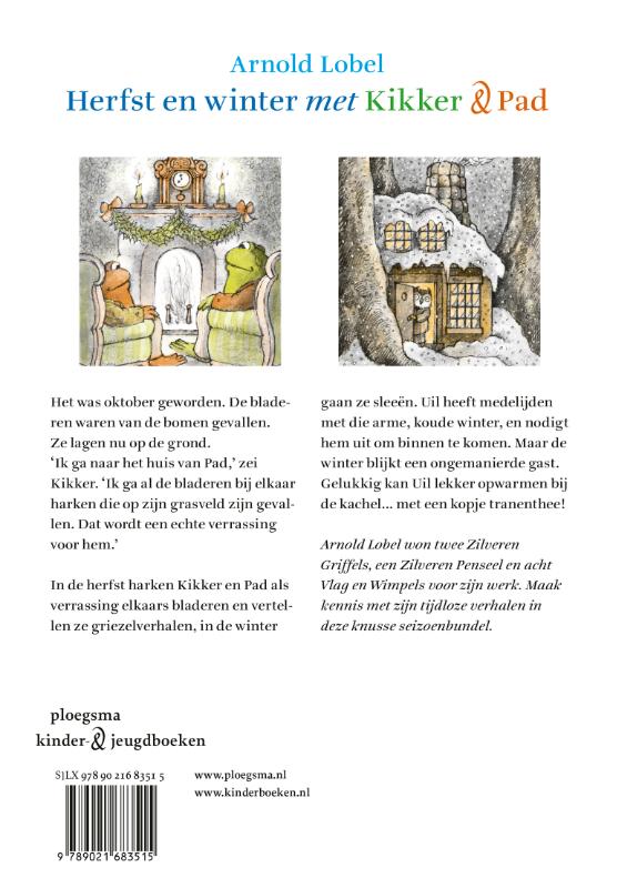 Herfst en winter met Kikker & Pad